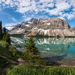 Bow Lake and Mount Thompson