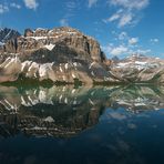 Bow lake & Crowfort Mountain