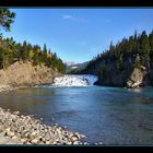 Bow River Falls in Banff