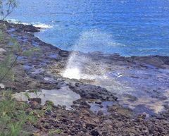 Bowhole auf Kauai, Hawaii