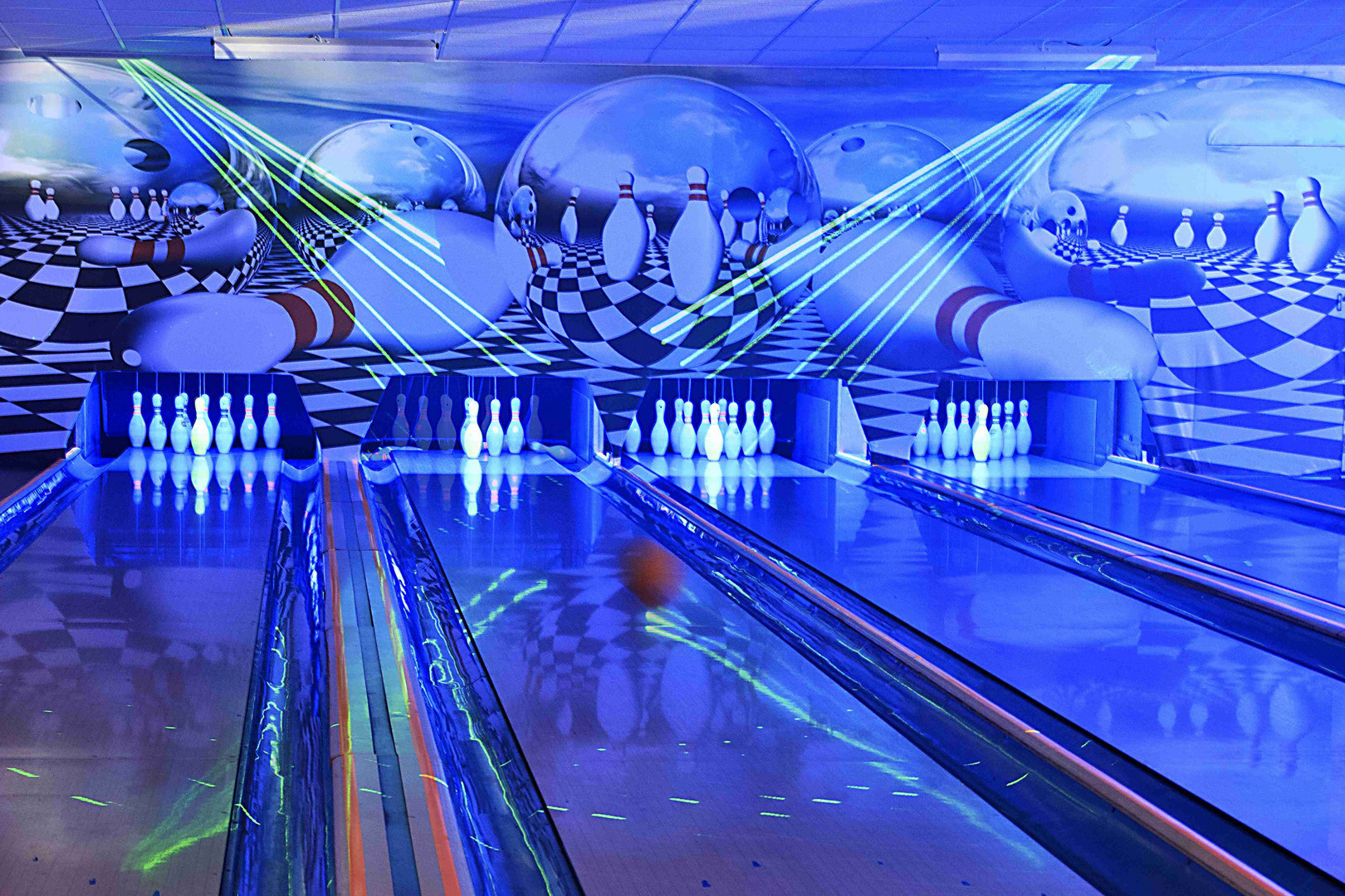 Bowling im "Fit & Fun" in Eberswalde