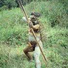 Bowman of Irian Jaya, 1989, 8 hiking days west of Baliemvalley