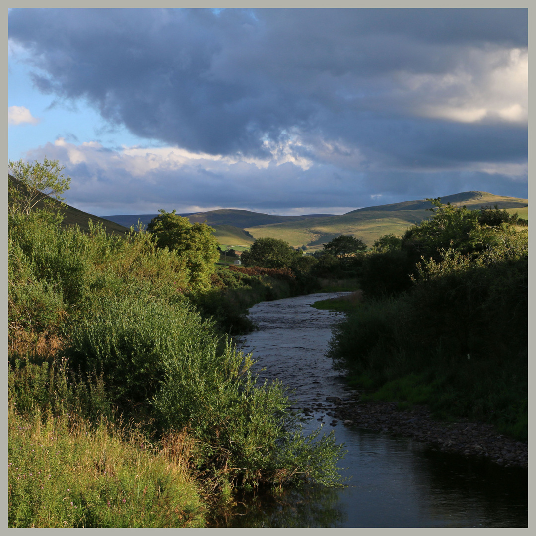 Bowmont Water near Woodside Farm Cheviot Hills