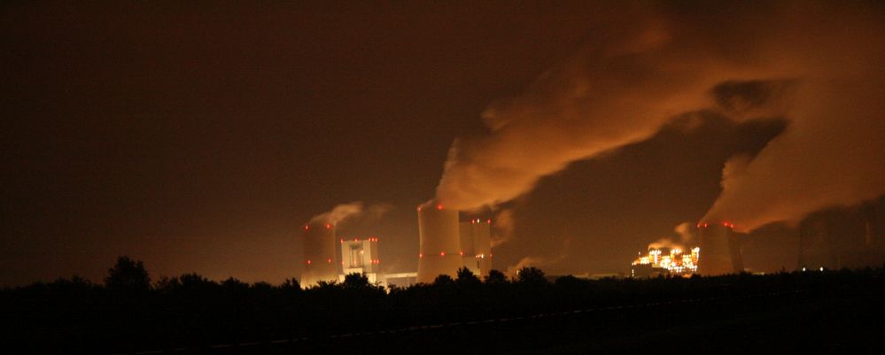 Boxberg bei Nacht