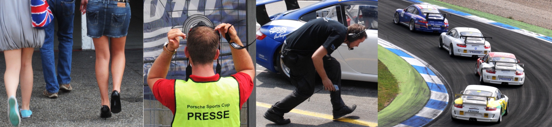 Boxenluder und knackige Fotografen gehörten auch dazu ......