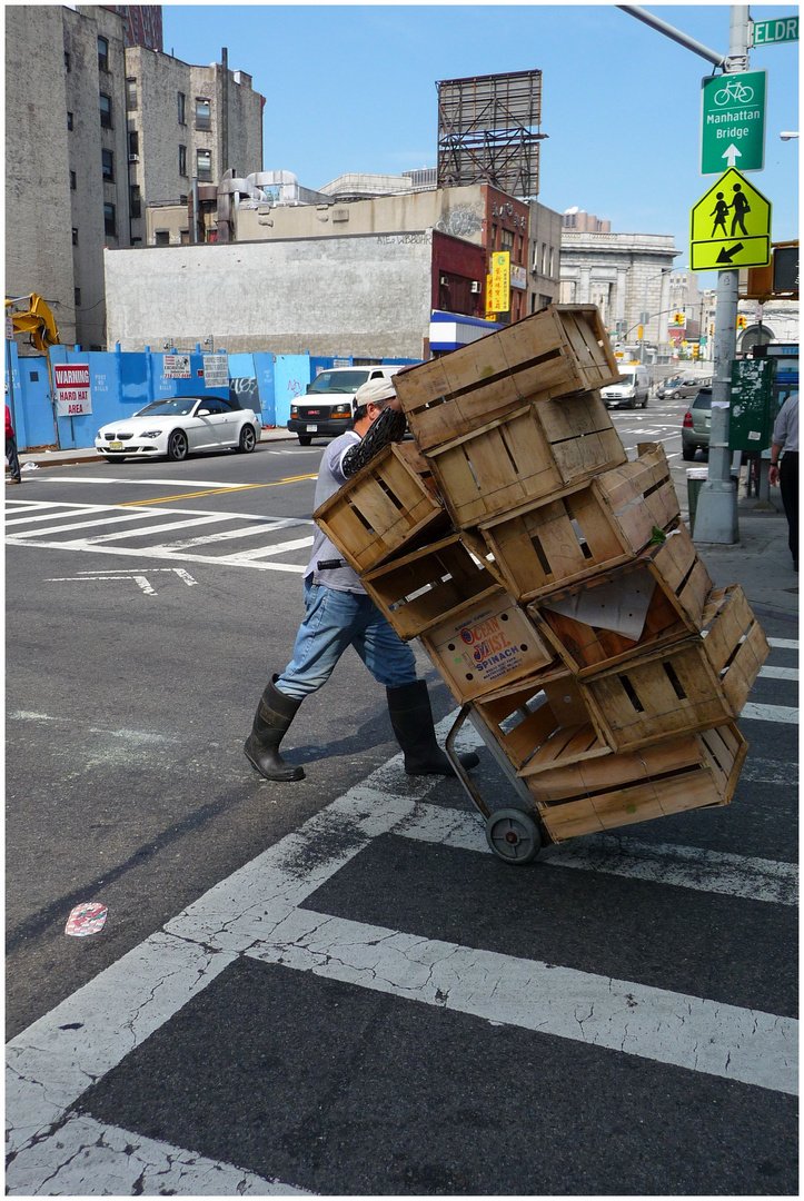 Boxes On Street