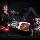 Boxwelt- und Europameisterin Marie Riederer **