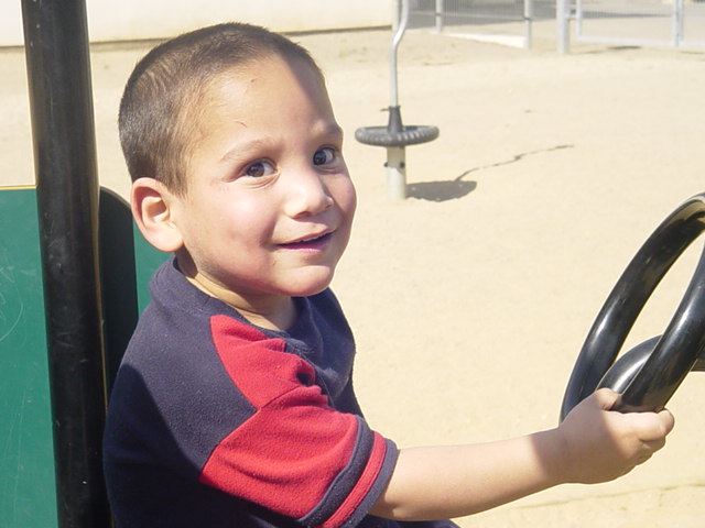 boy and cars