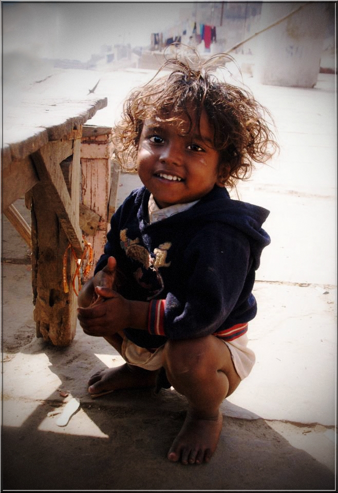 boy in varanasi