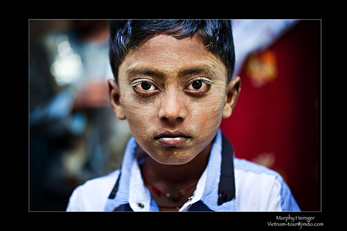 boy in yangoon/myanamar