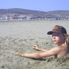 boy on beach