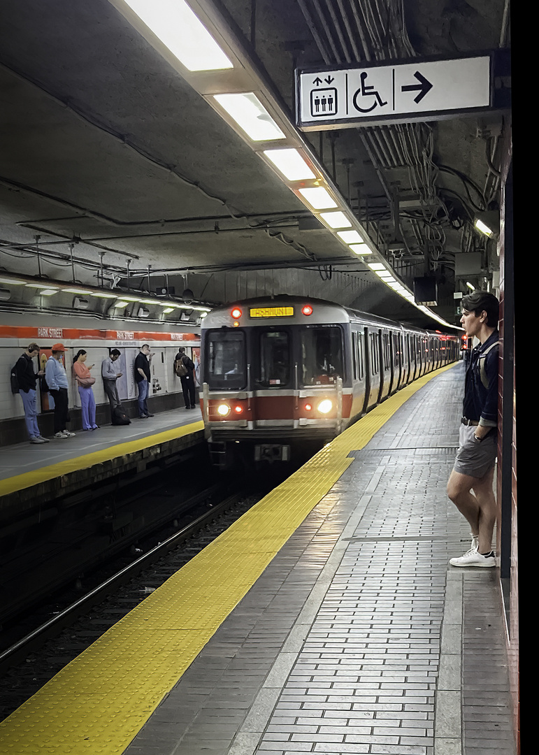 Boy | Park Street Station | Boston, Massachusetts