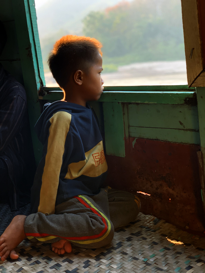 Boy Slowboat Mekong