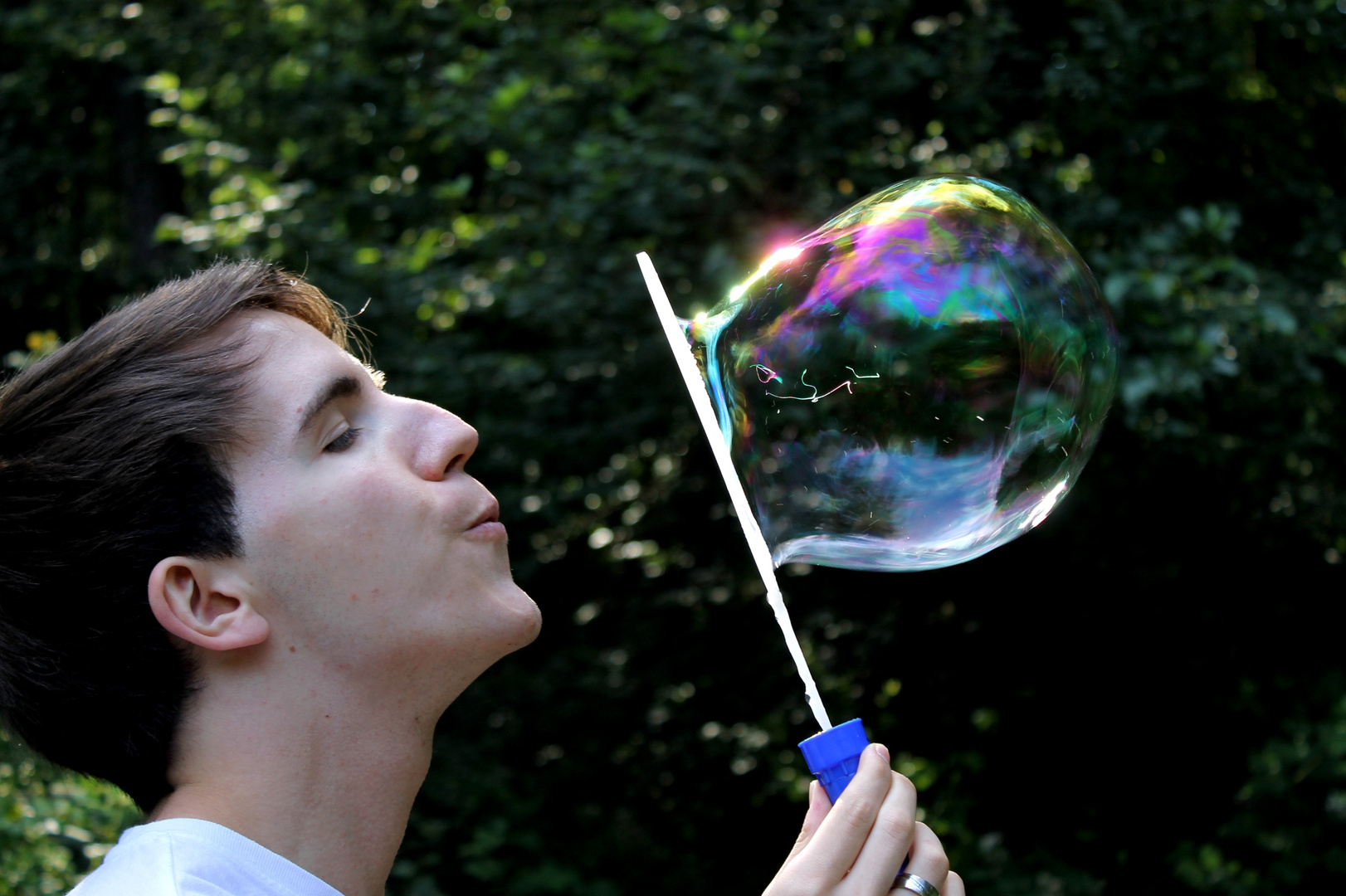 .Boy with Bubble.