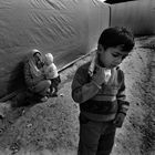 Boy with toy gun