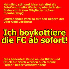 Boykott der Werbung in der FC