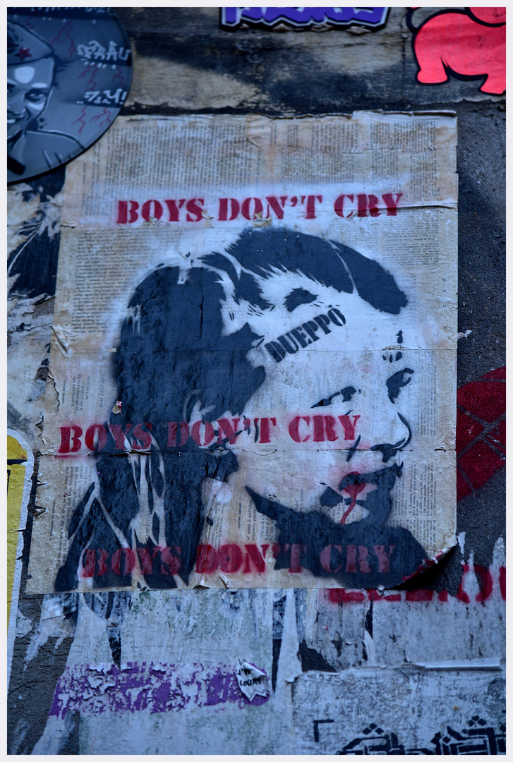 Boys don't cry