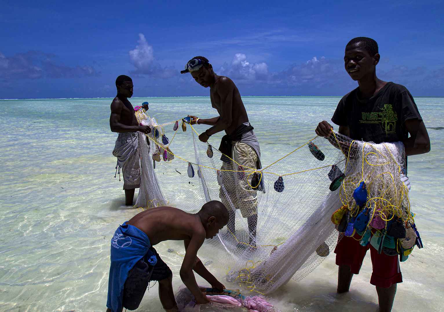 Boys fishing