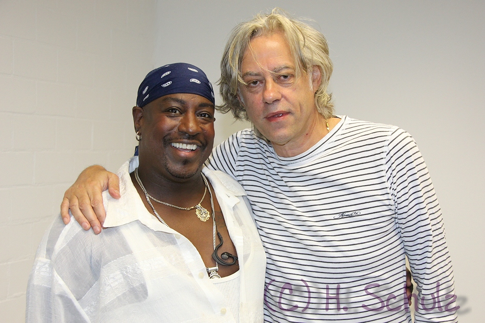 Boysie meets Bob Geldof