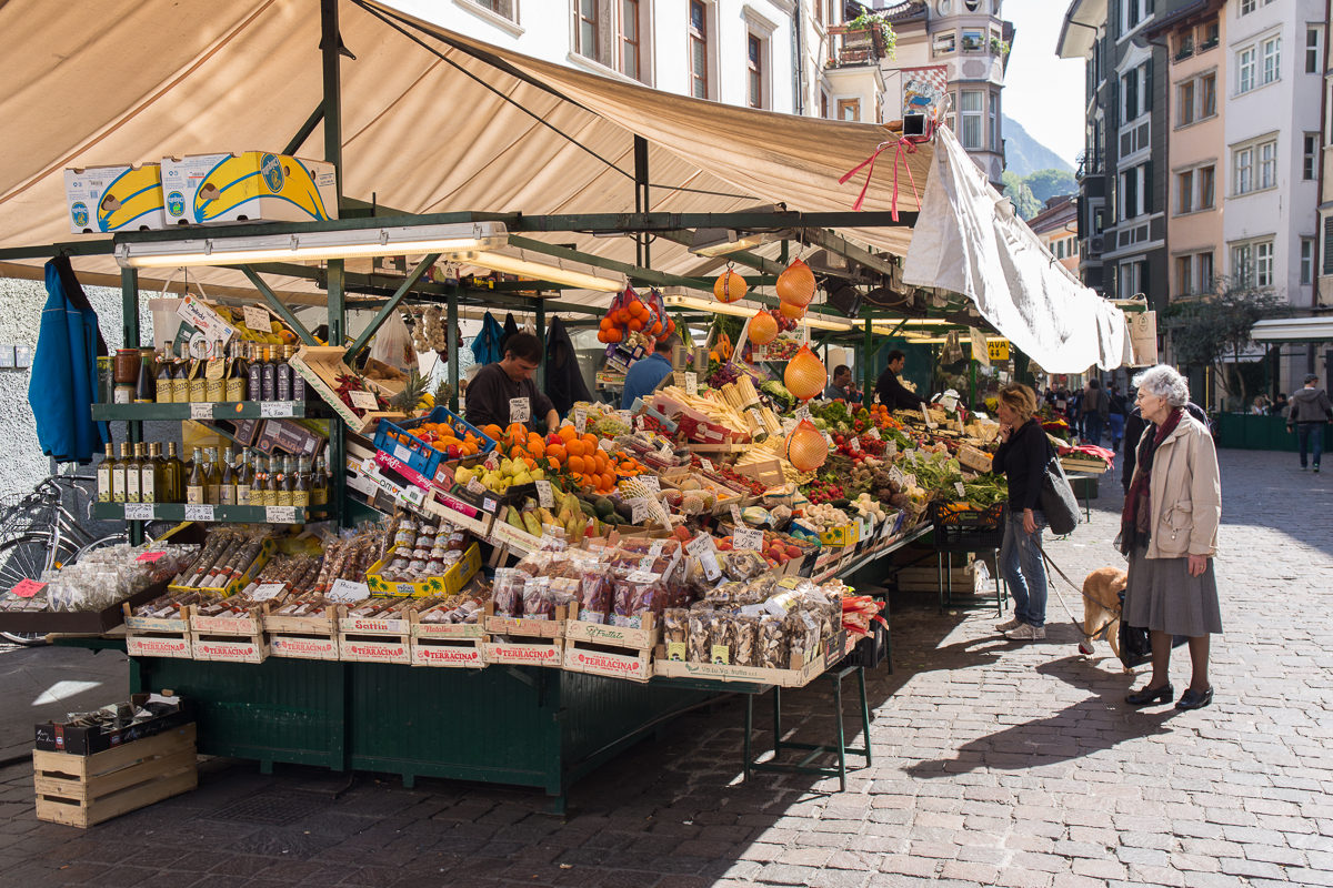 Bozen 5 Marktstände