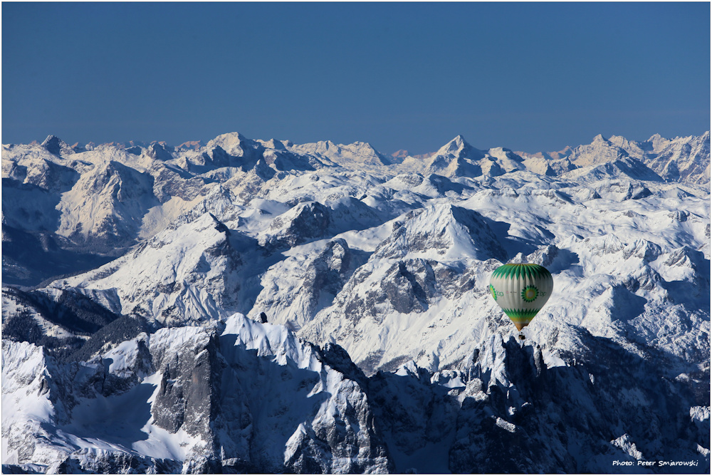 BP Heißluftballon am Dachstein