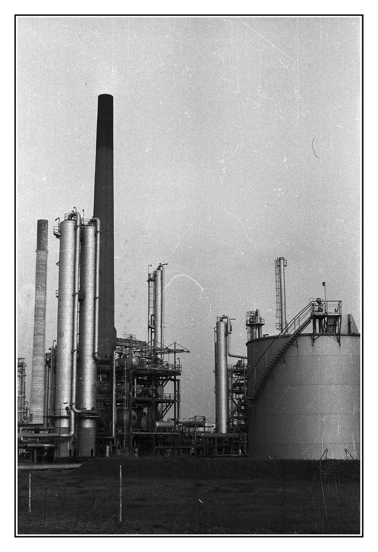 BP Ruhr Raffinerie Hünxe 1972 - Bild 2