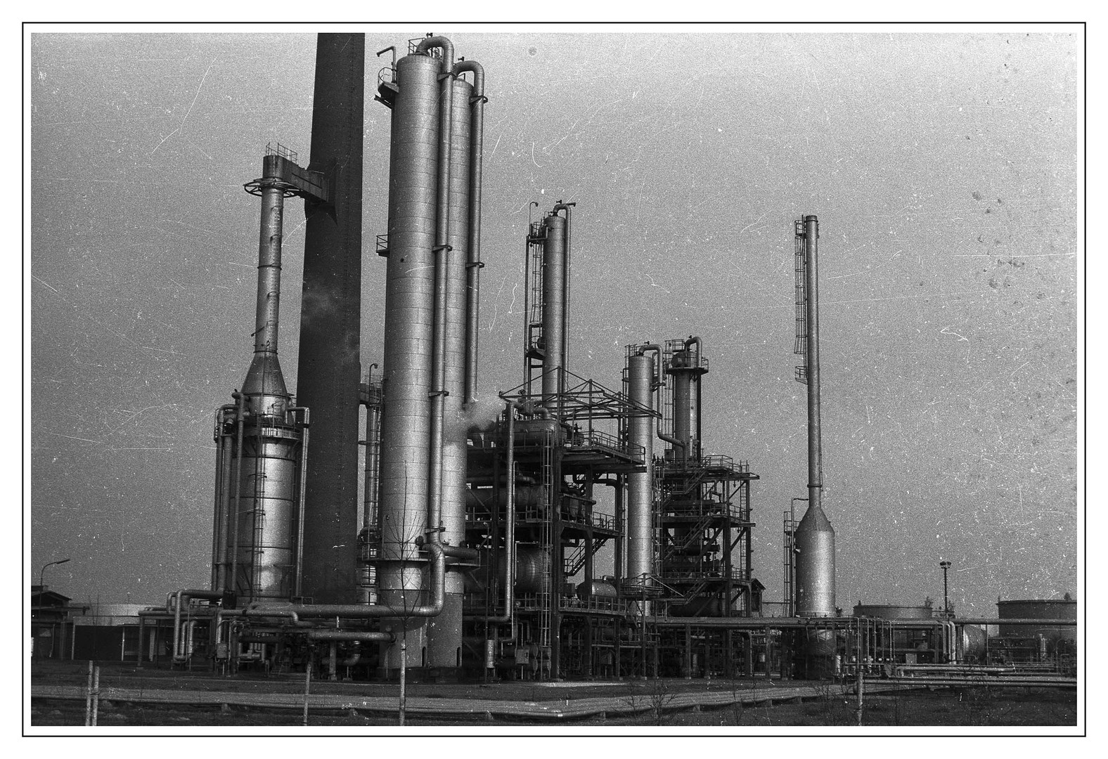 BP Ruhr Raffinerie Hünxe 1972 - Bild 4