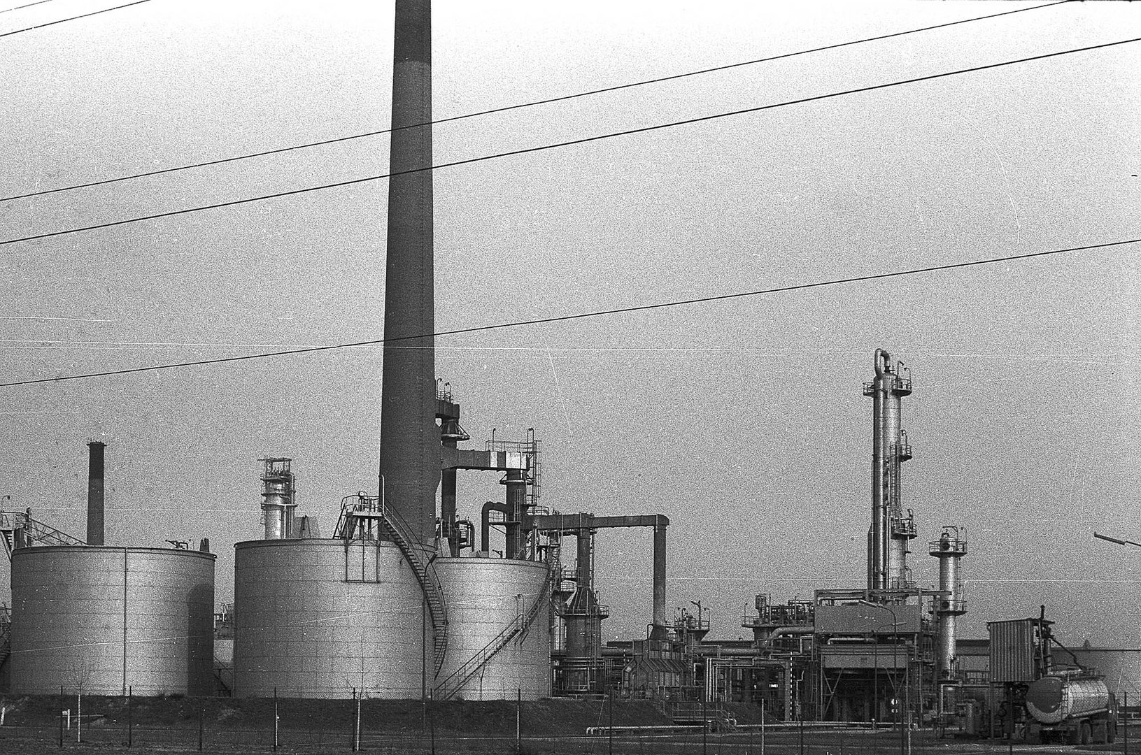 BP Ruhrraffinerie Hünxe-Bucholtwelmen, 1972
