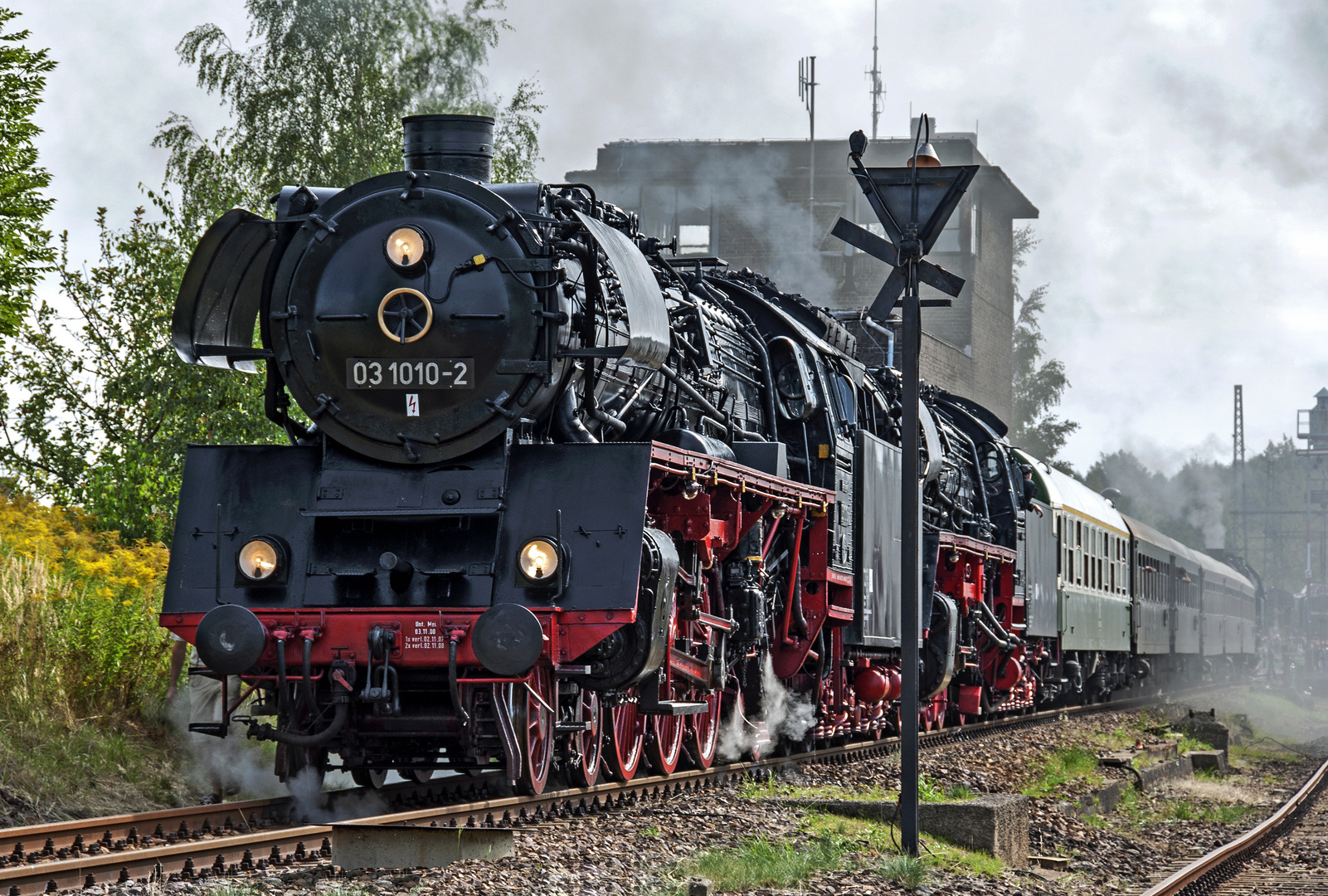 BR 03 1010-2 BR 03 2204-0 Hilbersdorf 2008 08.22.