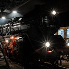 BR 03 2155-4 beim Nachtfotoshooting 2013 im Eisenbahnmuseum Chemnitz Hilbersdorf