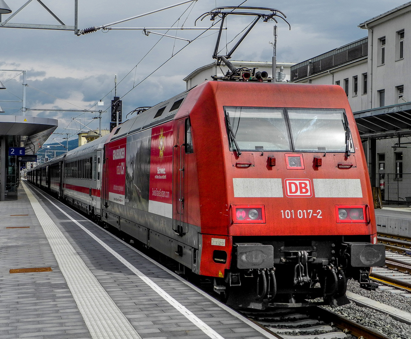 BR 101 in Graz Hbf