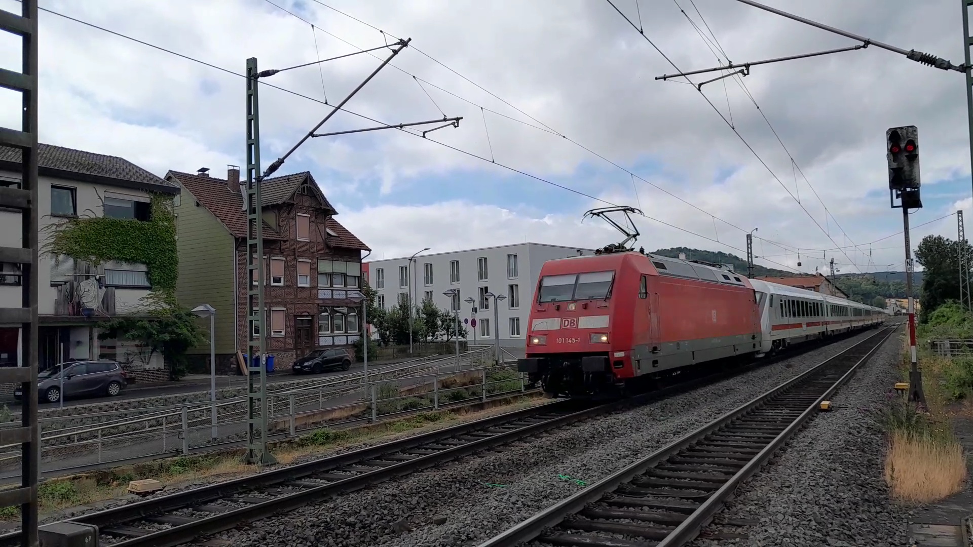 BR 101 mit Intercity Richtung Bremen 