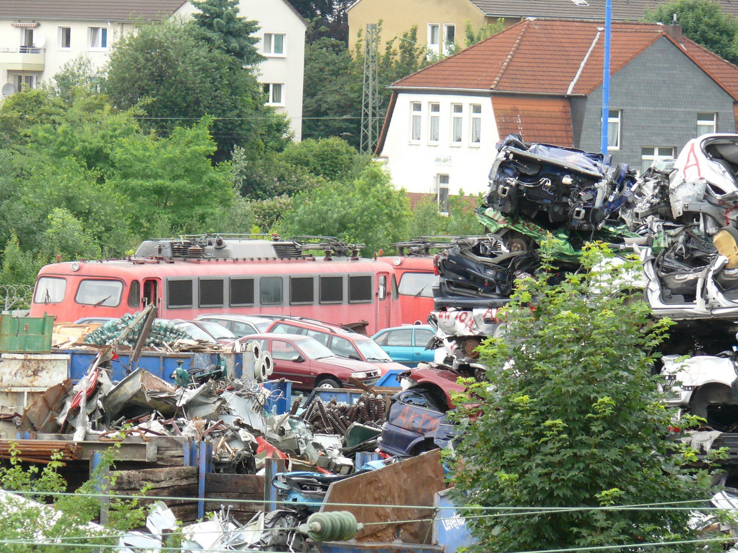 BR 110-427 und 409 in ihrer neuen Heimat.