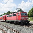 BR 111 039 mit RB 59095 in Weißenburg (Bay)