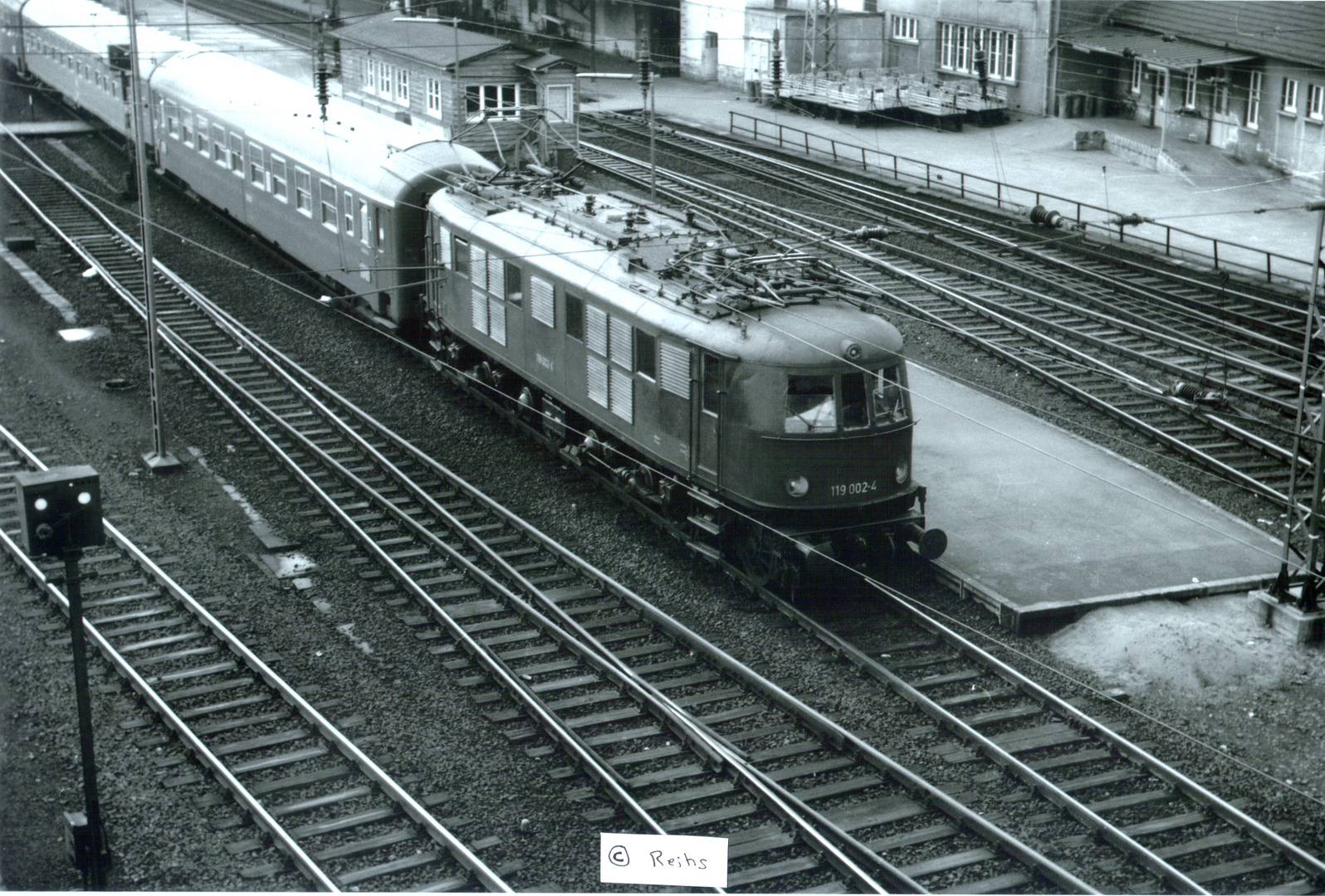 BR 119 ( E 19 ) 1969 in Wuppertal