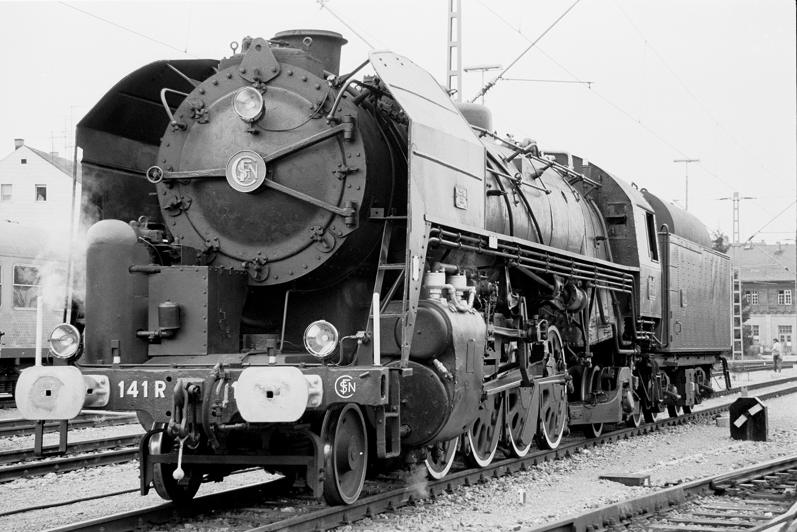 BR 141R Nr.1244 bei einer Sonderfahrt in Konstanz