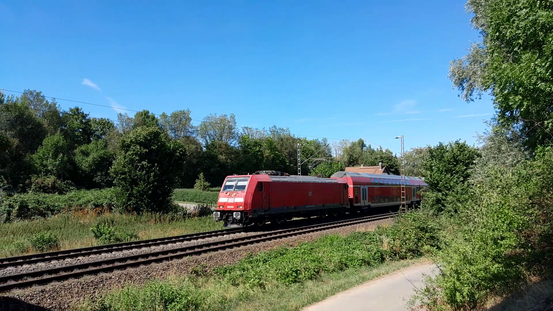 BR 146 mit RE 30 nach Frankfurt Süd