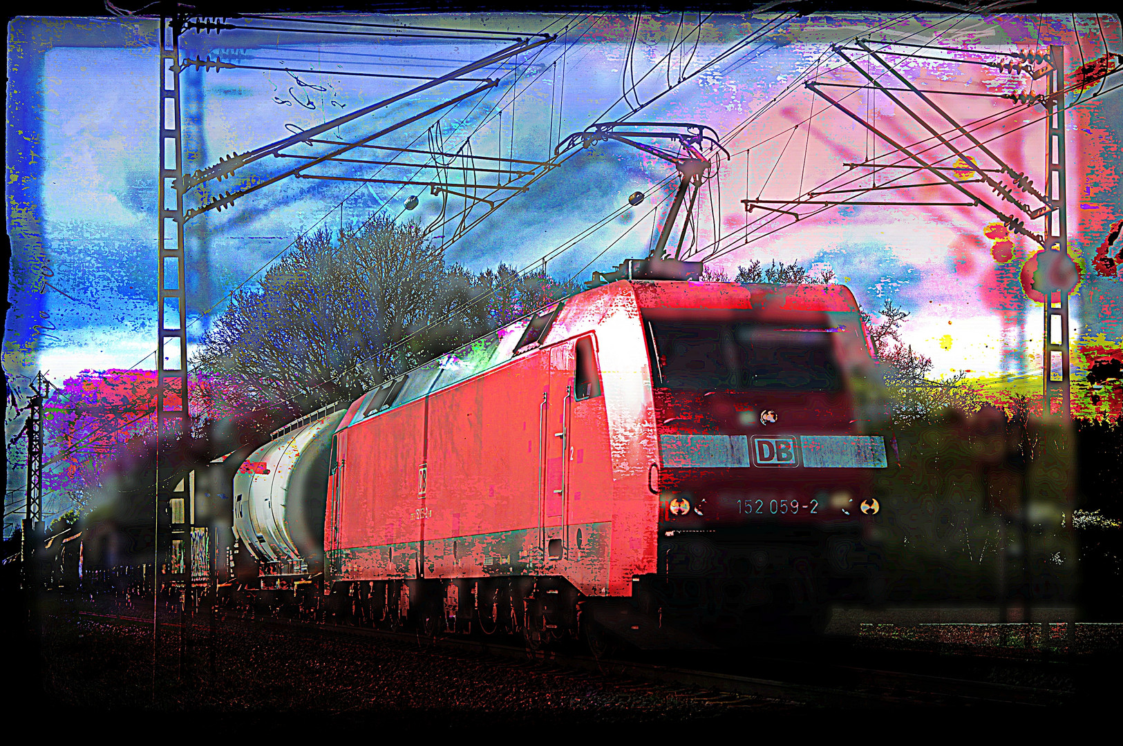 BR 152 059 DB - Güterzug
