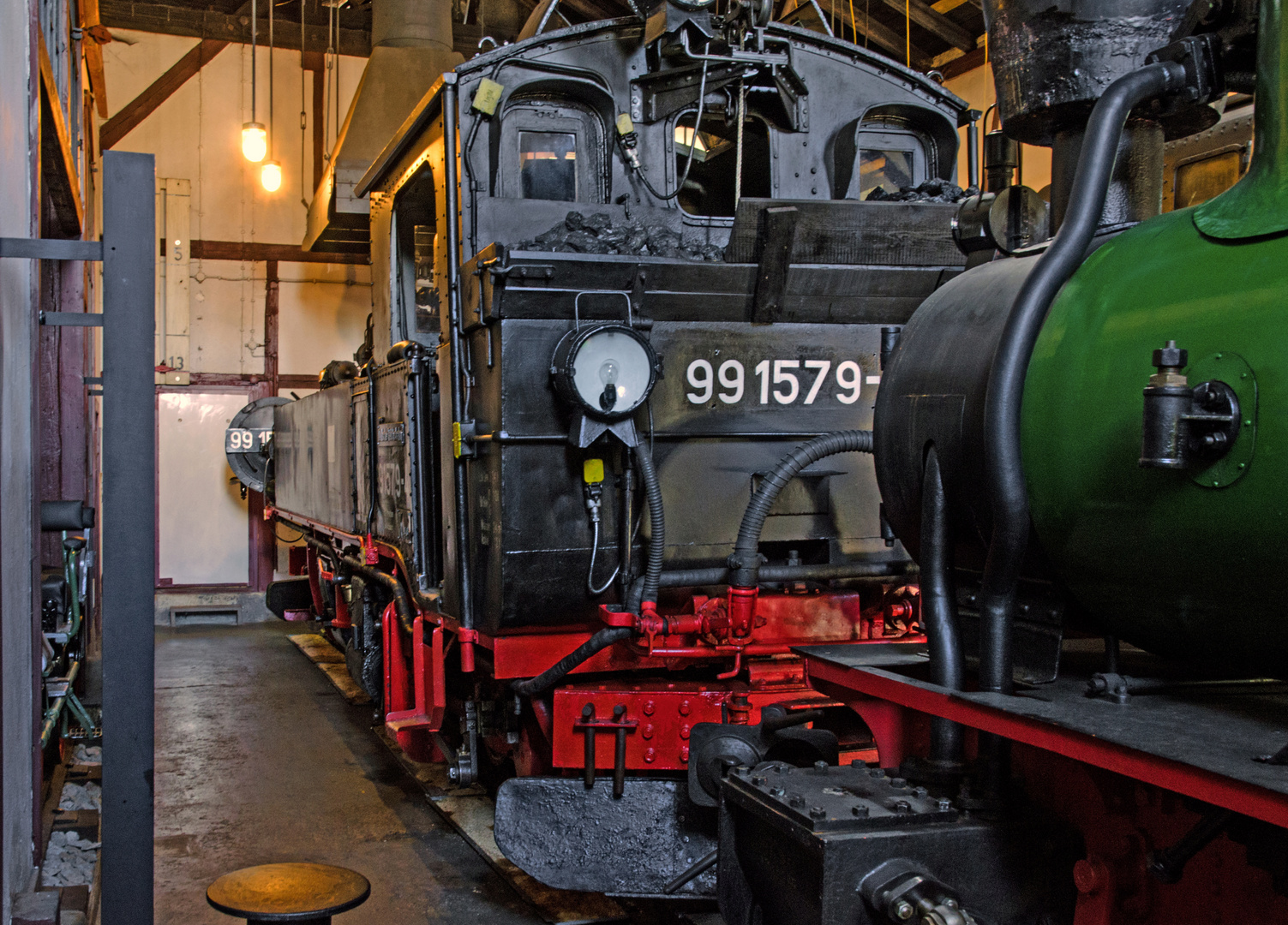  BR 1579-4 Sächsisches Eisenbahn-Museum Rittersgrün  07.09.2012  FC