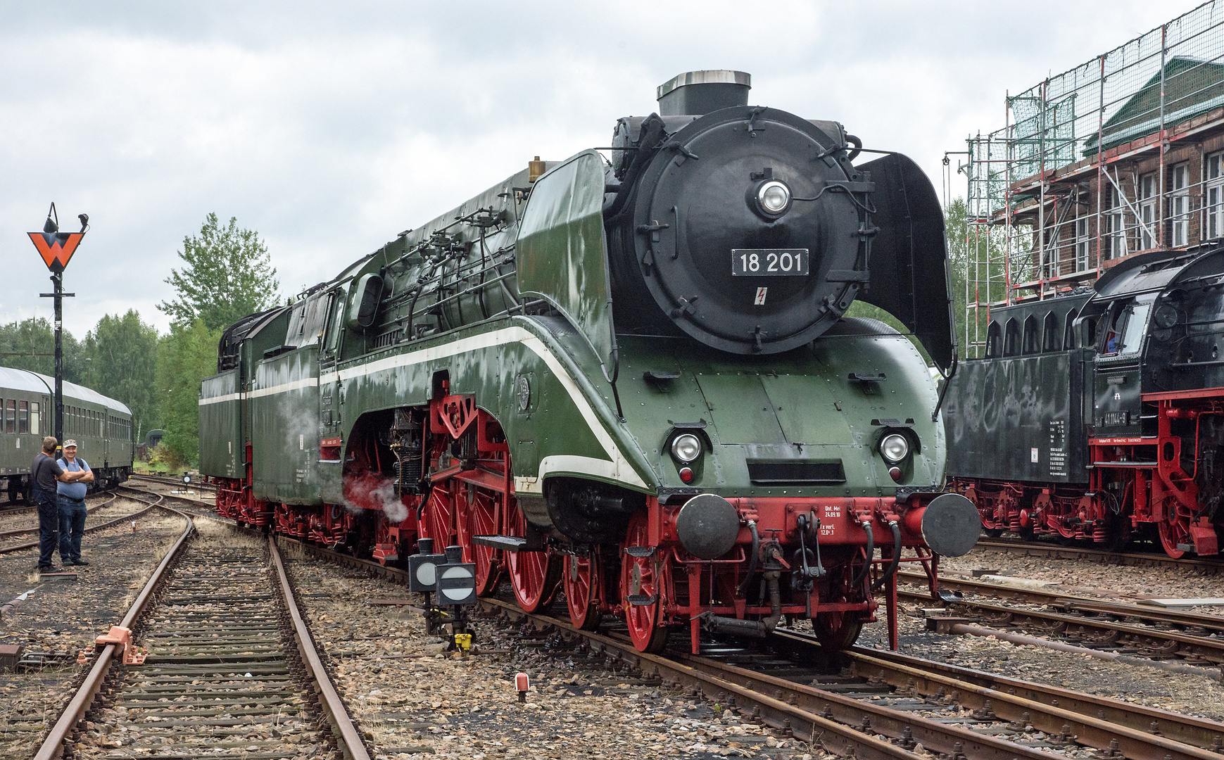 BR 18 201  Hilbersdorf  19.08.2017  