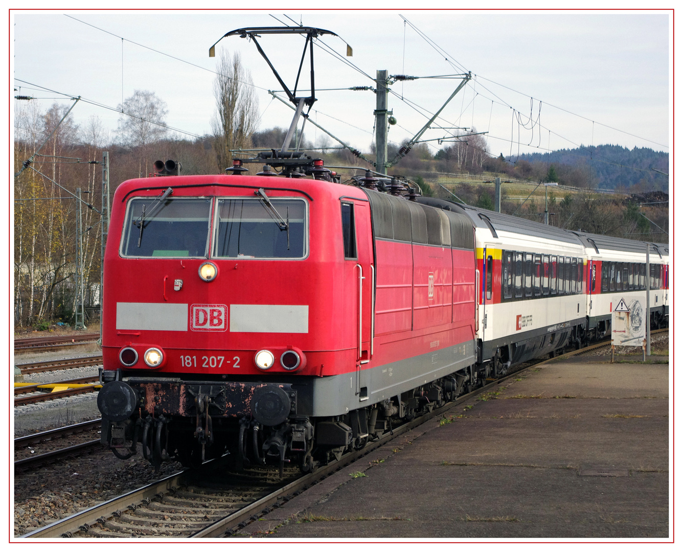 BR 181 unterwegs