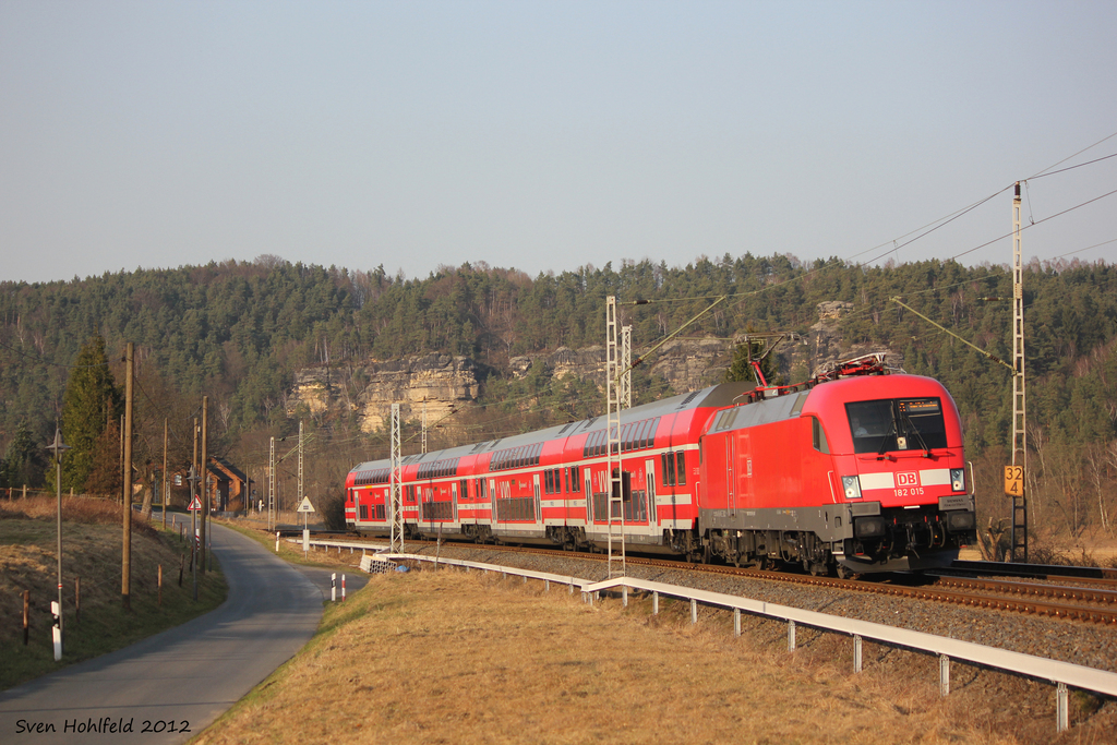 -BR 182 Schmuckstück- in Kurort Rathen