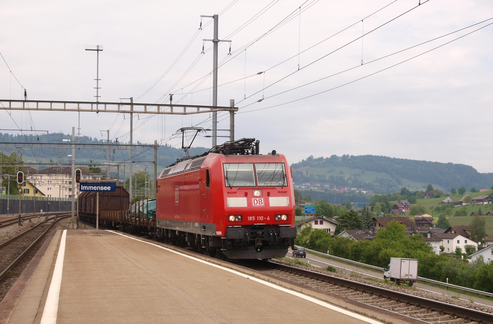 BR 185 nach Gotthard in Immensee