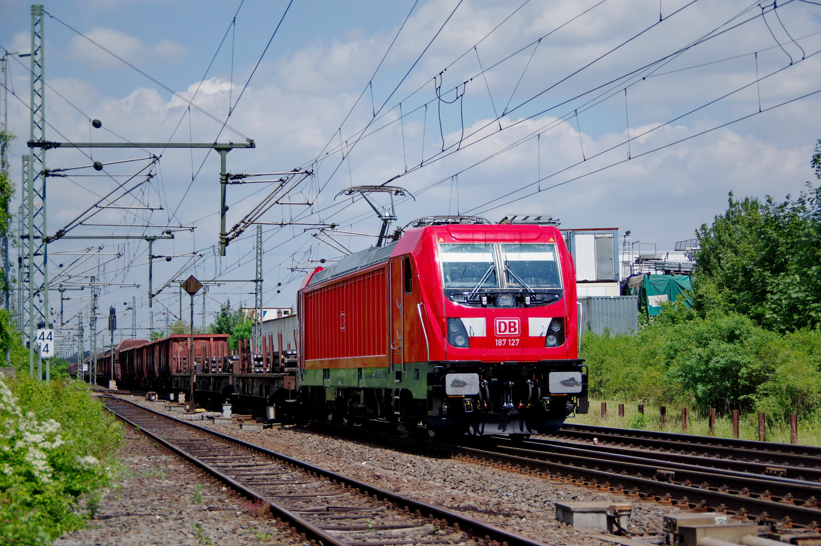 BR 187 127 DB - Gem. Güterzug 