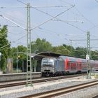 BR 193 804 mit RE im Hauptbahnhof Erlangen