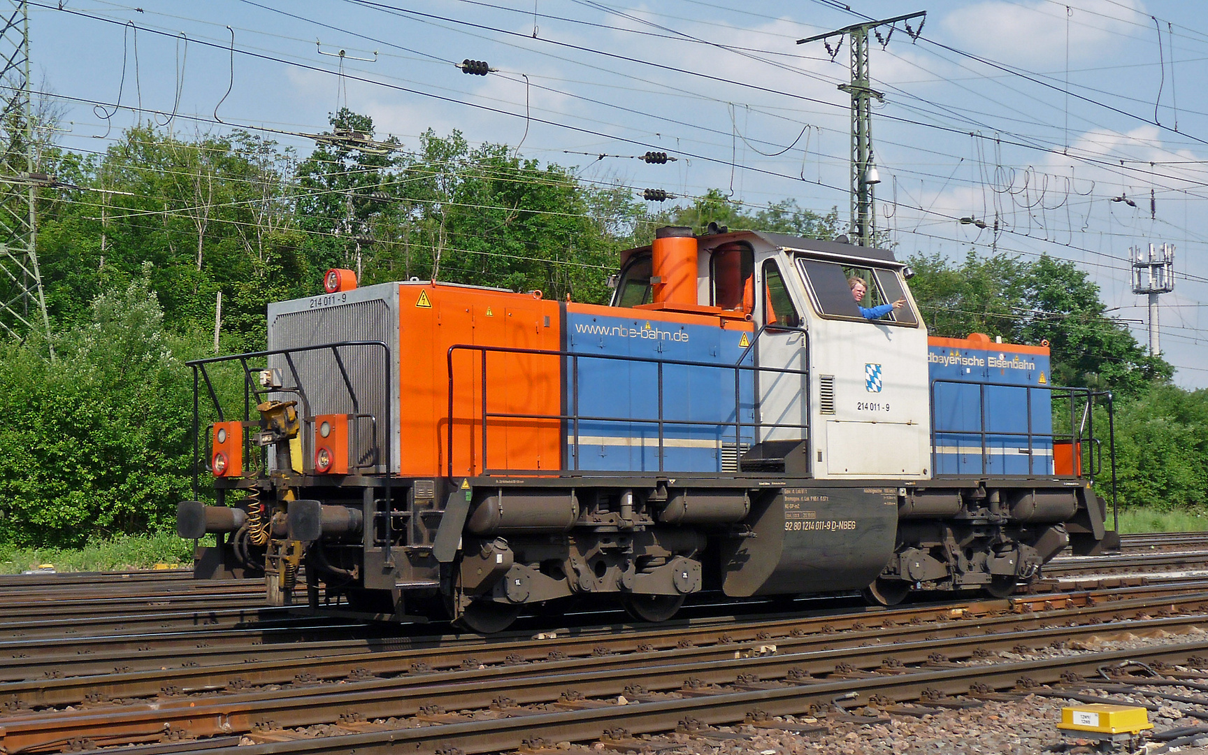 BR 214 011-9, Nordbayerische Eisenbahn (NBE RAIL GmbH)