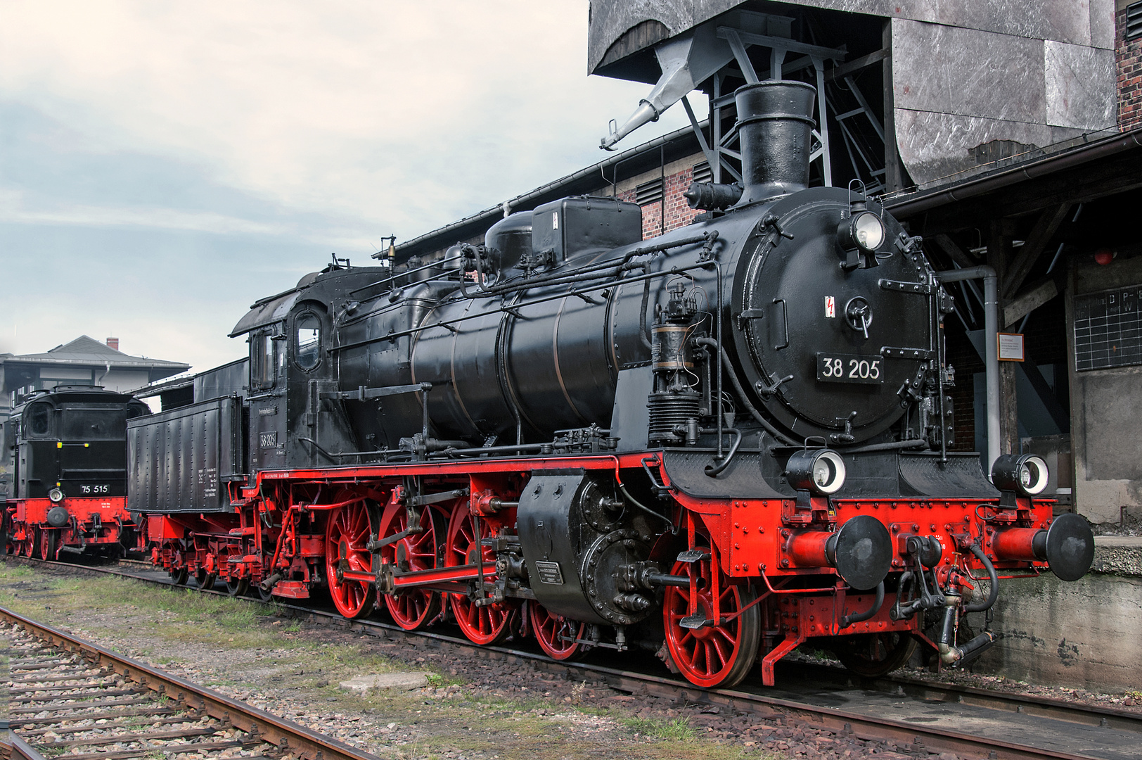 BR 38 205 Hilbersdorf 2008 08.22.  