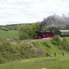 BR 41 360 Steigungsanfahrt auf Bahnhof Schmidtheim