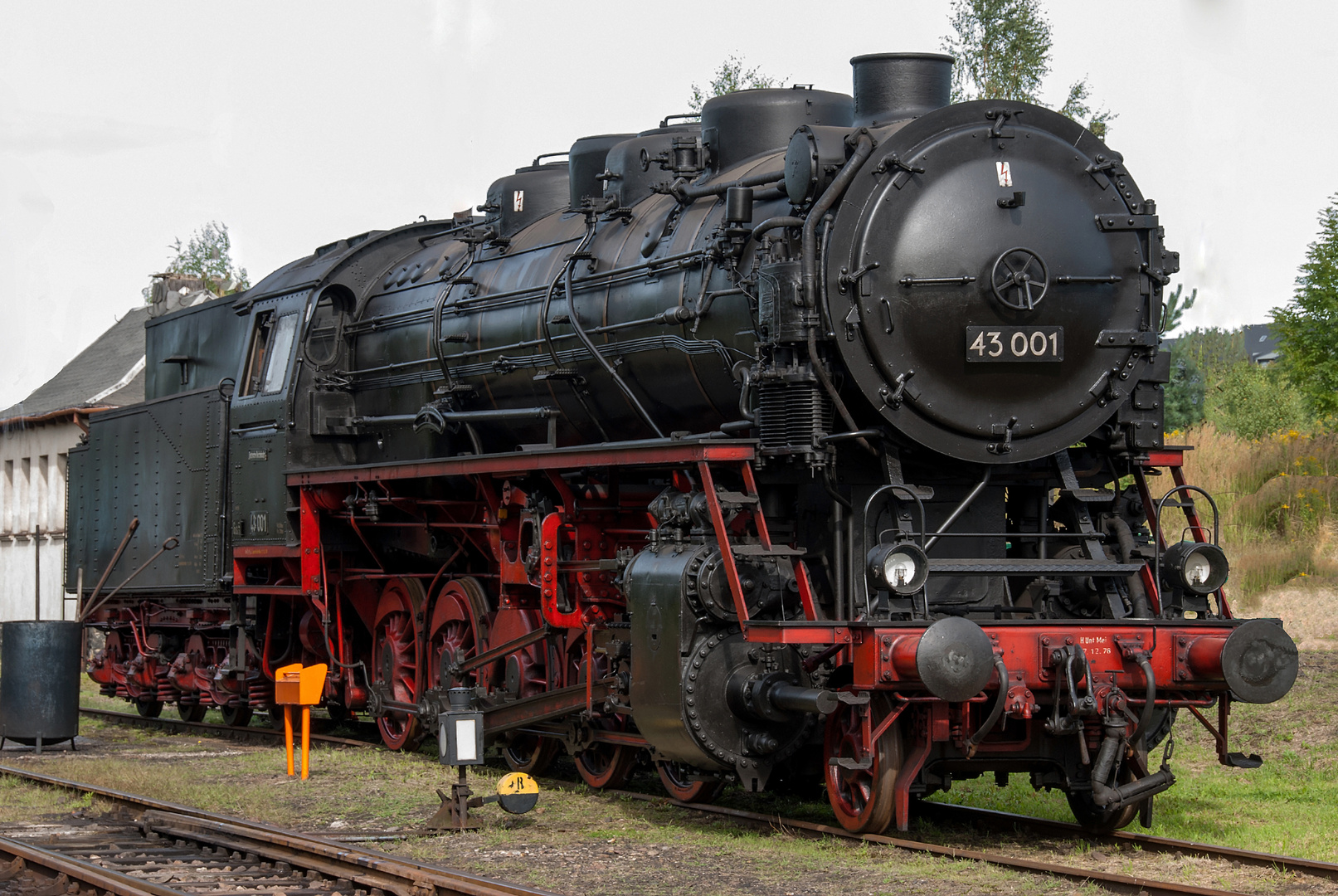 BR 43 001  2008 08.22. Hilbersdorf 