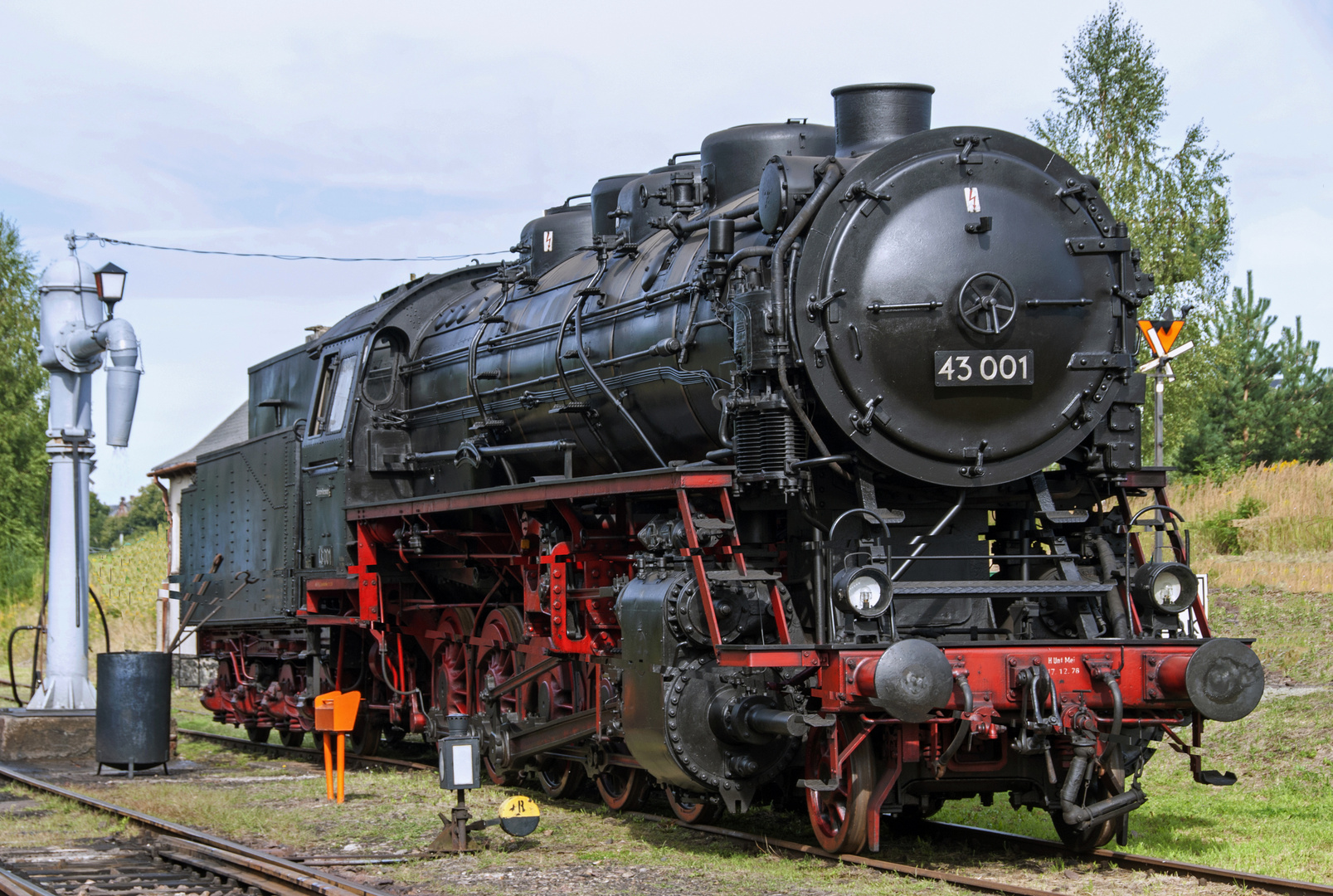 BR 43 001 Hilbersdorf 2008 08.22.